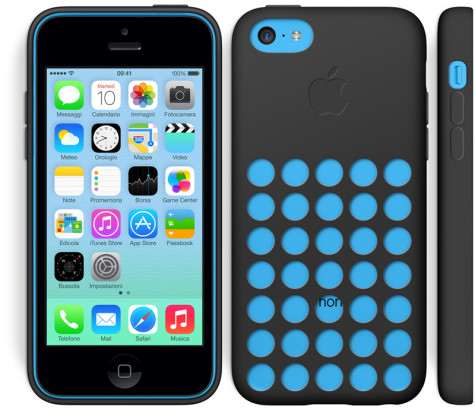 iPhone blue-black