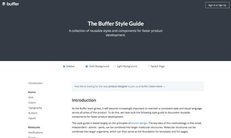 buffer-style-guide